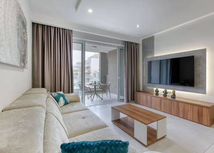 Grand 3bed Burseley Terrace Fl8 Swieqi By Homely Appartement *