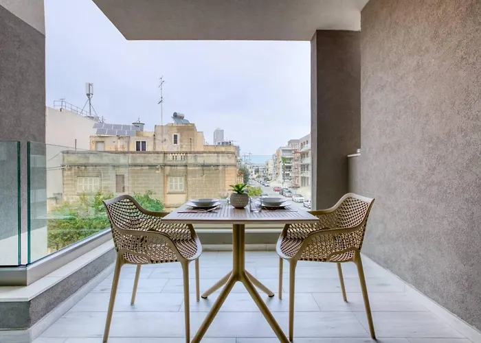 Appartement Grand 3bed Burseley Terrace Fl8 Swieqi By Homely *